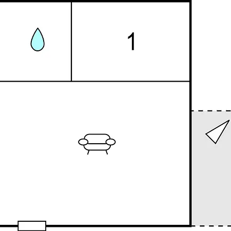 One-bedroom In Lägenhet *